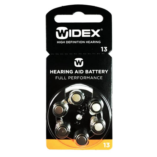 Батарейки для слуховых аппаратов Widex