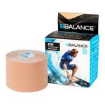 Кинезио тейп BBTape MAX 5см x 5м бежевый