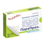 Повязка на рану Парапран с лидокаином 7,5х10 см, сетчатая, обезболивающая, 1 шт.