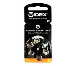 Батарейки Widex 13 для слухового аппарата