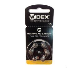 Батарейка WIDEX p10 (комплект 6 штук)