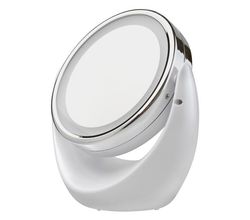 Зеркало Gezatone LM-110 косметическое, с увеличением и подсветкой