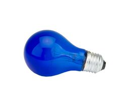 Синяя лампочка 60 Вт