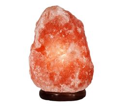 Гималайский светильник соляной SLL-12013/4-Д Скала 3-4 кг красный