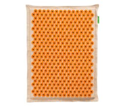 Тибетский аппликатор Большой коврик желтый с эффектом памяти