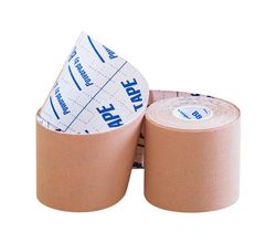 Кинезио тейп ВВТаре ICE/SILK 5см x 5м, бежевый