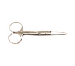 Н-64-1 Ножницы хирургические детские тупоконечные, прямые, 125 мм