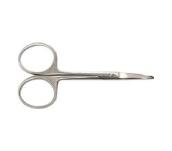 Ножницы Н-22 вертикально изогнутые, тупоконечные (100 мм)