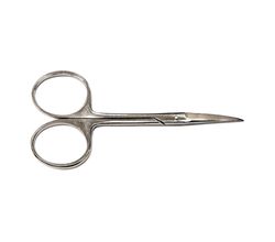 H-21 Ножницы вертикально изогнутые, остроконечные, 100 мм