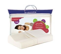 Ортопедическая подушка под голову с эффектом памяти Luomma LumF-509