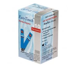 Тест-полоски «Холестерин» №10 для анализатора крови