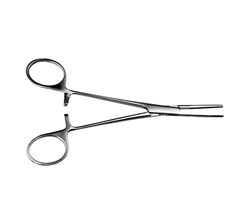 З-92 Зажим кровоостанавливающий №1 зубчатый, прямой, 160 мм