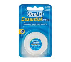 Зубная нить Oral-B Essential вощеная, 50 м