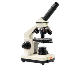 Микроскоп школьный Эврика 40х-1280х с видеоокуляром в кейсе для учебы