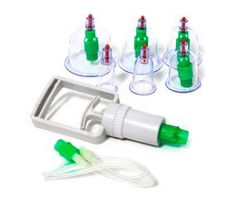 Вакуумные банки с вакууматором №6, YS-0006 для массажа