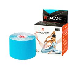 Кинезио тейп BBTape 5см x 5м, голубой