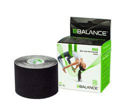 Кинезиотейп BBTape™ LITE 5см × 5м черный