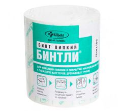 Бинт липкий Бинтли-Т в рулоне 5 см х 15 м