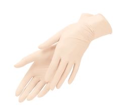 Смотровые латексные перчатки Benovy Latex