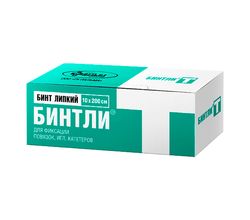 Бинт липкий Бинтли-Т 10 см х 2 м