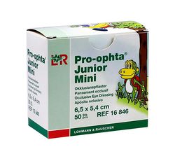 Пластырь для глаз (окклюдер) Про-Офта Джуниор Mini 6,5х5,4 см