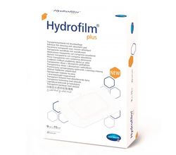 Пленочные повязки с впитывающей подушечкой HYDROFILM plus 9 х 15см для ран