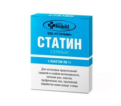 Ранозаживляющий гемостатический порошок Статин