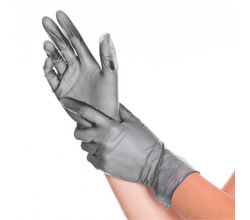 Виниловые перчатки Benovy Vinyl, черные