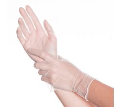 Виниловые перчатки Benovy Vinyl, прозрачные