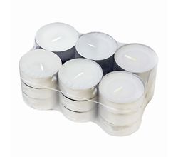 Чайные свечи, время горения 2 часа (18 шт. упаковка)