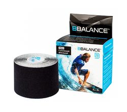 Кинезио тейп BBTape MAX 5см х 5м черный