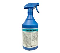 Бесспиртовой антисептик Амидин Аква спрей, 1 литр