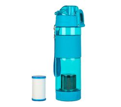 Бутылка-генератор водородной воды Sonaki Hydrogen Water Bottle HWP-100B, синяя, 650 мл