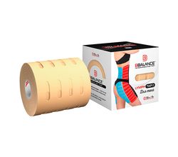 Кинезио тейп BBTape LYMPH TAPE 7,5см х 5м бежевый