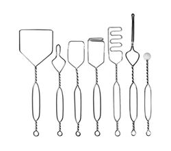 Логопедические зонды для постановки звуков МЕДИН набор №1, 7 шт.