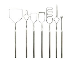 Логопедические зонды для постановки звуков МЕДИН набор №3, 7 шт.