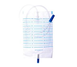 Мочеприемник Vogt Medical, 1 л, прямой слив, с прикроватным креплением