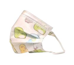 Одноразовая трехслойная гигиеническая маска, детская