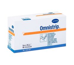 Полоски Omnistrip для закрытия ран 3х76 мм, 5шт/уп