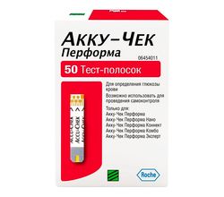 Тест-полоски Акку-Чек Перформа №50