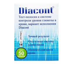 Тест-полоски Диаконт №50