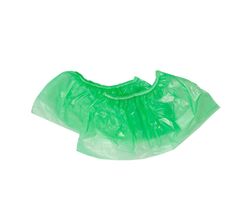 Бахилы одноразовые полиэтиленовые, зеленые