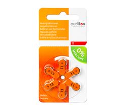 Батарейки Varta Audifon для слуховых аппаратов размер 13, 6 шт