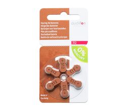 Батарейки Varta Audifon для слуховых аппаратов размер 312, 6 шт