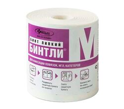 Липкий бинт Бинтли-М 10 см х 10 м, мягкий