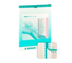 Повязка B.Braun Аскина Дерм 6 х 7 см стерильная, прозрачная, арт. 72032, 1 шт.