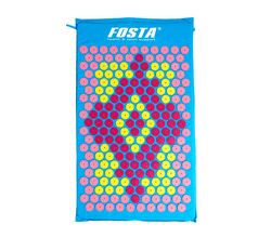 Коврик массажный акупунктурный Fosta F 0102 цветной (голубой)