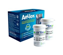 Тест-полоски ТМ АйЧек (iCheck) №100