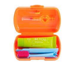 Дорожный набор Curaprox BE YOU, в оранжевом боксе