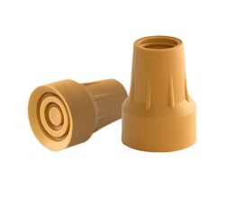 Наконечник-насадка на трость и костыли Barry Viva 22/T бежевая, d22 мм